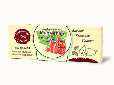  Мармелад натуральный "Красная смородина" 140г в Переславле-залесском