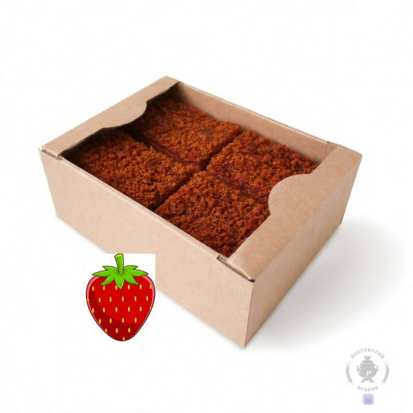 №3 Пряник 1кг с фруктовой начинкой Клубника в Переславле-залесском